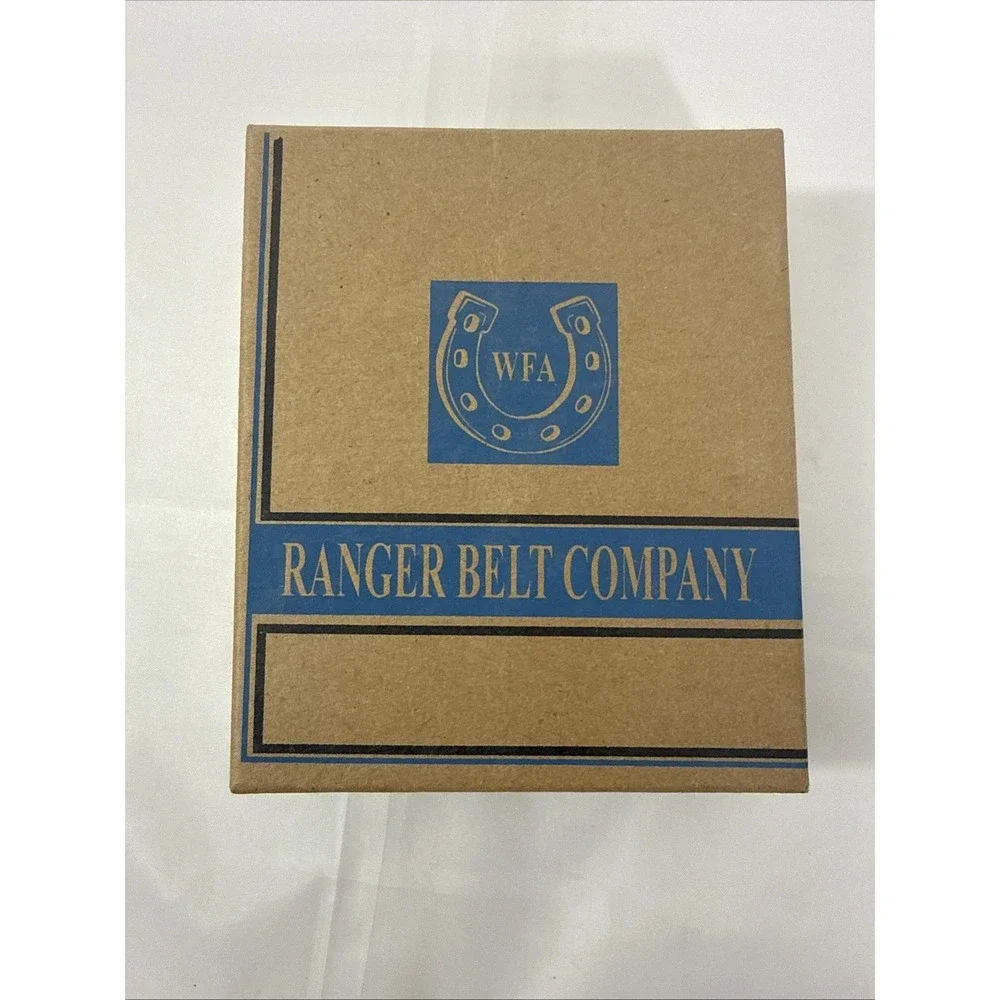 Ranger Belt Co HFW-080T Beaded Southwest Brown Leather Tri-Fold Wallet‎